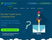 Tablet Screenshot of growthsteps.com